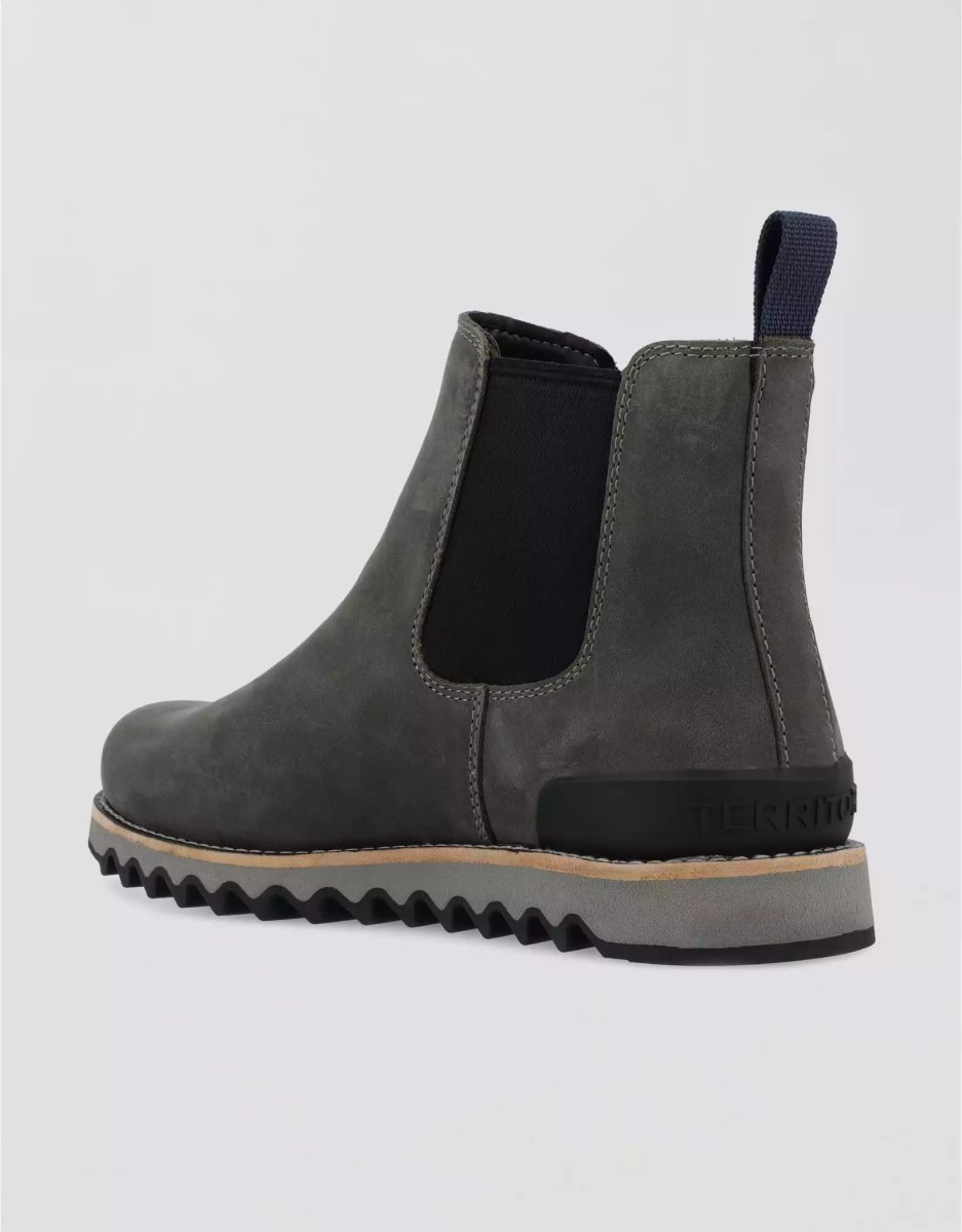 Bottes American Eagle Territory Yellowstone Chelsea Randonnée Grise Homme | BTC-94910068